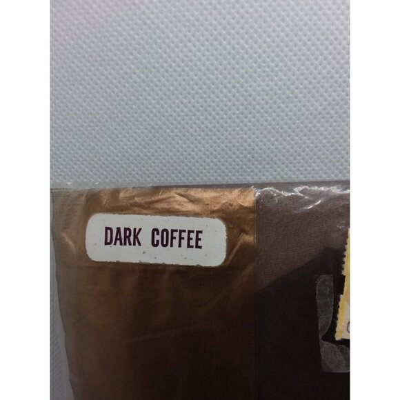 Vintage Camelot Seamless Micro Mesh Nylons Stockings Dark Coffee Canada - Picture 2 of 9